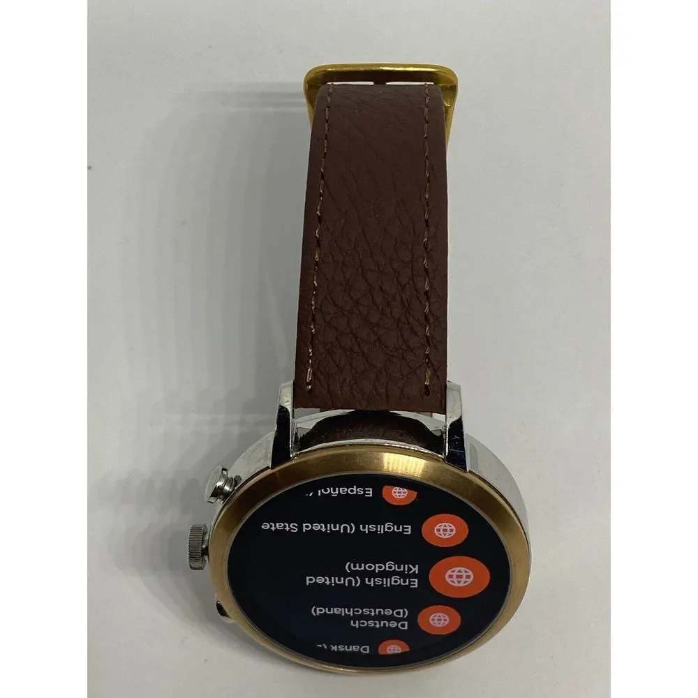 Fossil Gen 4 Authentic Digital Dial Smart Watch Custom Band FTW6016 AB504